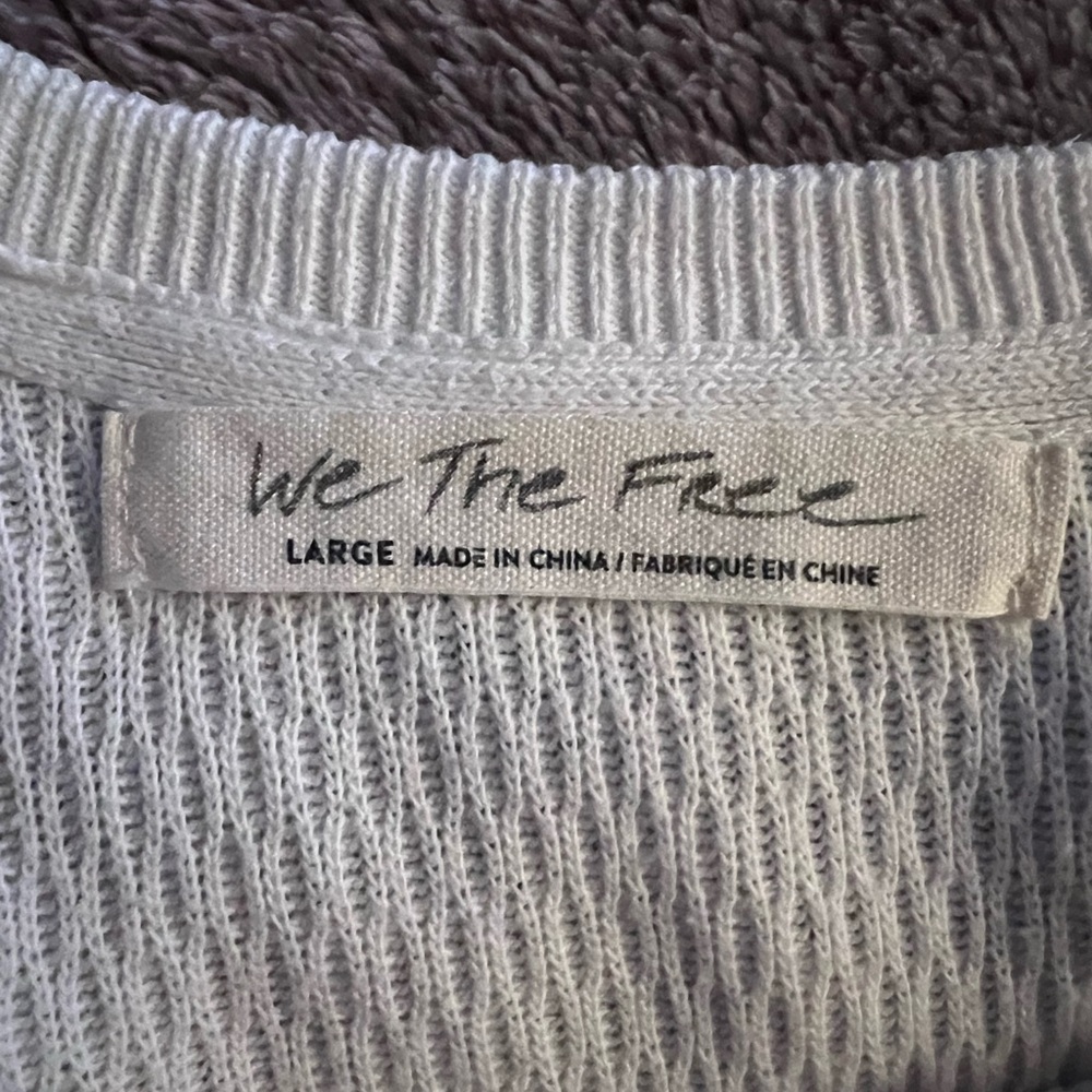 We the Free Rainbow Balloon Sleeve Sweater - Picture 6 of 9